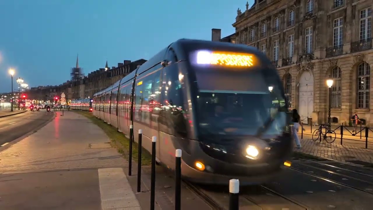 Tramways à Bordeaux