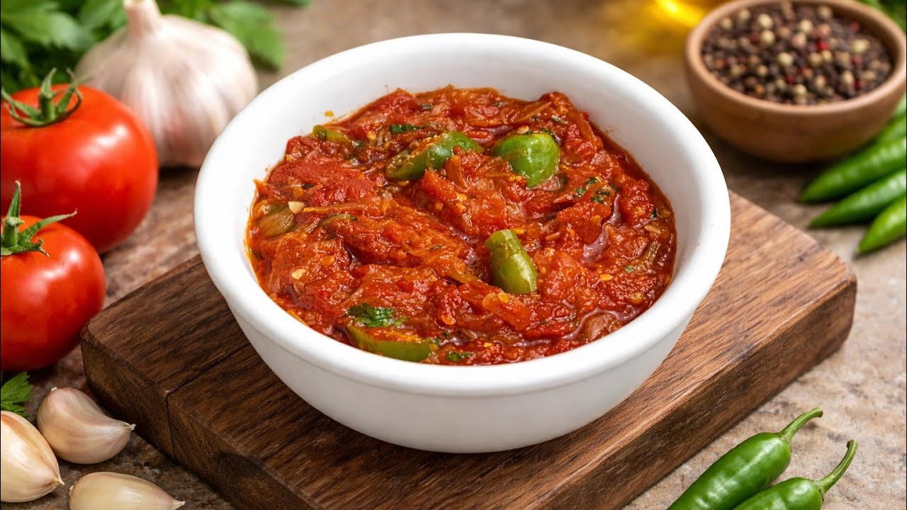 Tamatar Ki Chutney Recipe By Delicious Recipes | Tamatar Ki Chutney Banane Ka Tarika 