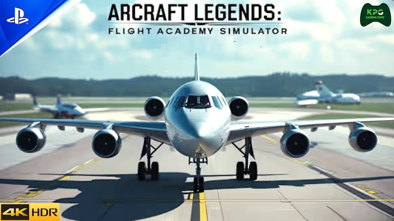 Aircraft Legends: Flight Academy Simulator - Gameplay 4K 2160p 60FPS Ultra HD