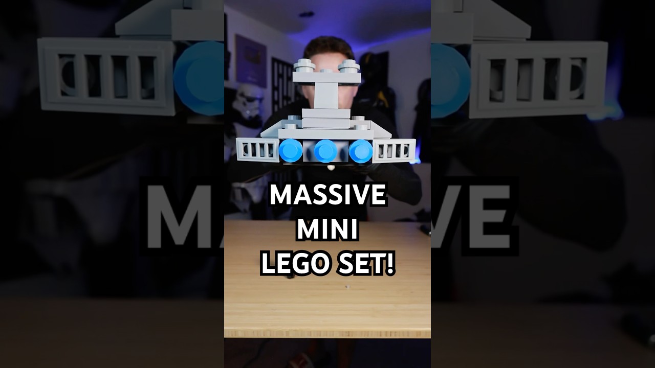MASSIVE MINI LEGO-STYLE SET! 