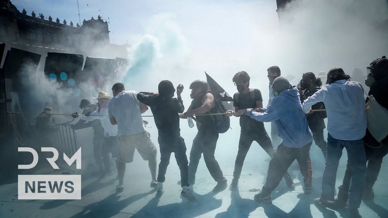WATCH: Generation Z Leads Massive Anti-Corruption Protest in Mexico City | AC15