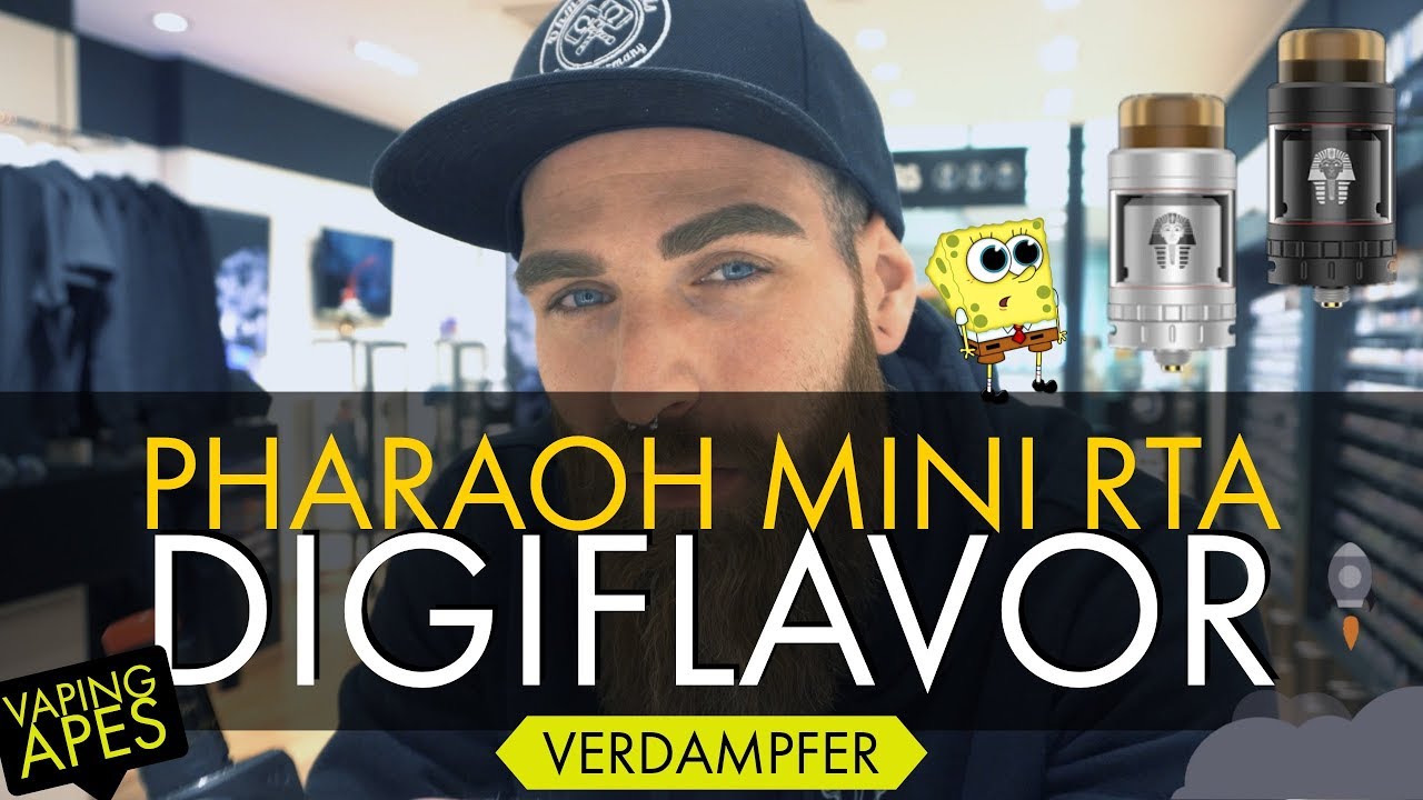 Pharaoh Mini RTA ✖️ Digiflavor