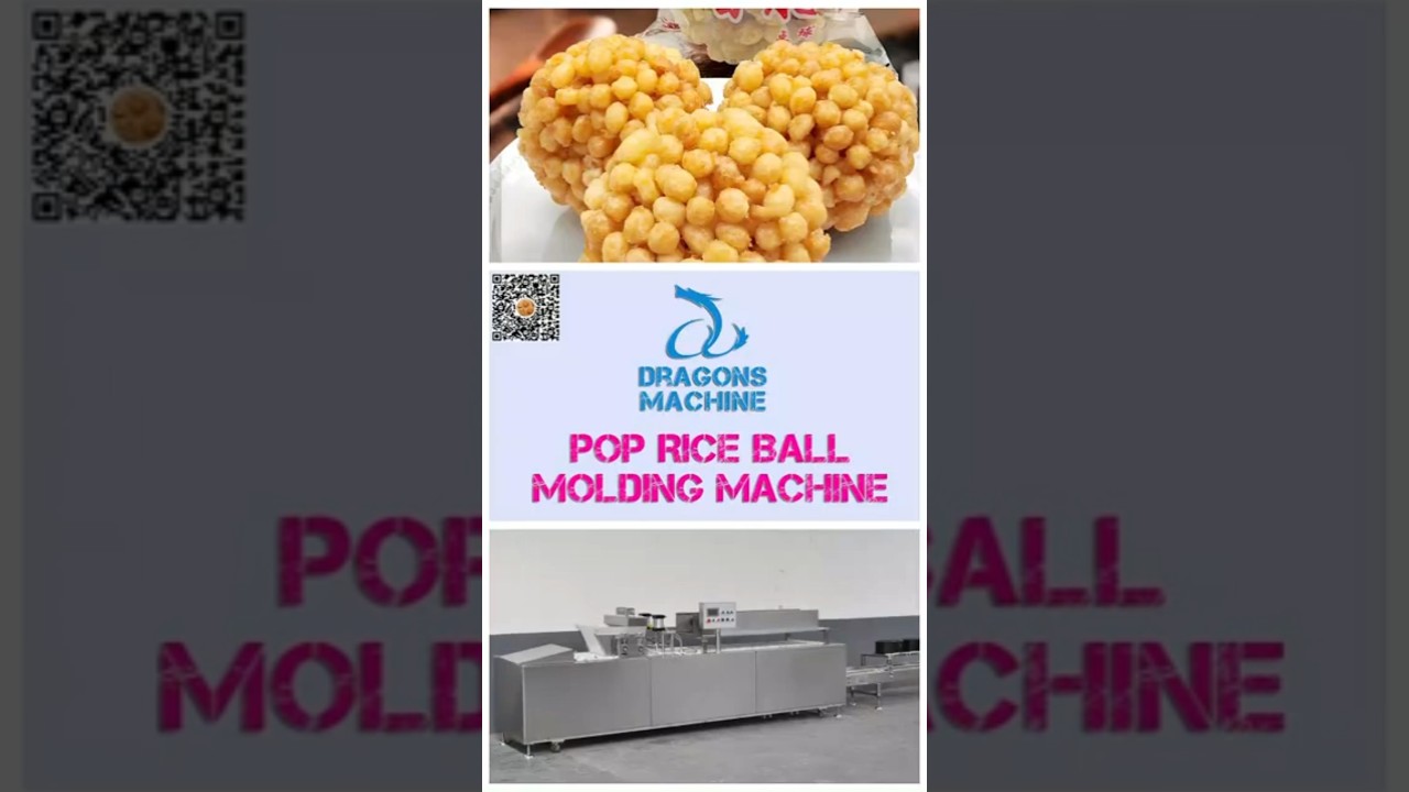 🍙 Pop Rice Ball Molding Machine – Redefining Snack Creation 
