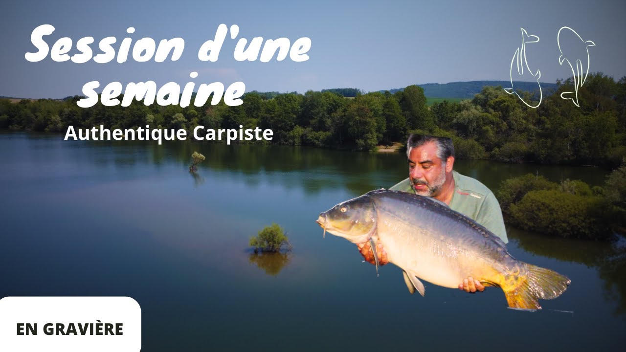 Longue session en Gravière - pêche de la carpe
