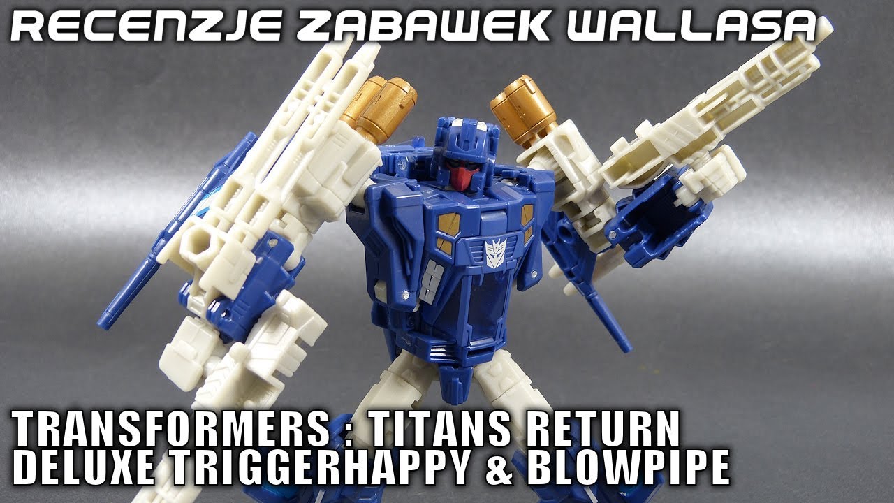 Recenzja zabawki Transformers: Titans Return Deluxe Triggerhappy