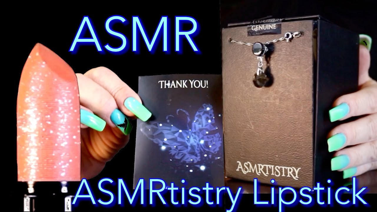 ASMR UNBOXING & REVIEW | ASMRtistry One Lipstick | The 1st ASMR-Inspired Lipstick | JoWi ASMR