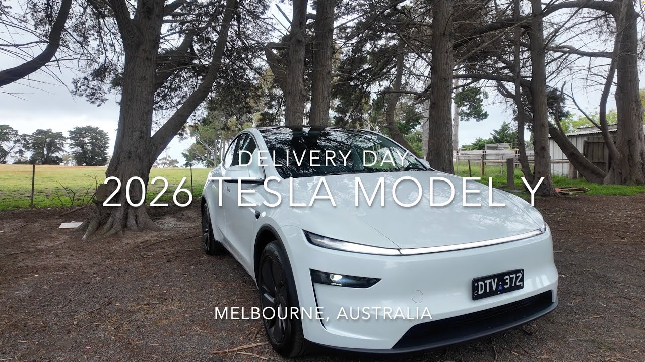 2026 Tesla Model Y Delivery Day in Australia! 🇦🇺 | Trade-In & First Drive