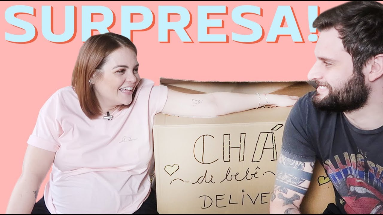 GANHAMOS UM CHÁ DE BEBÊ SURPRESA DELIVERY • Karol Pinheiro