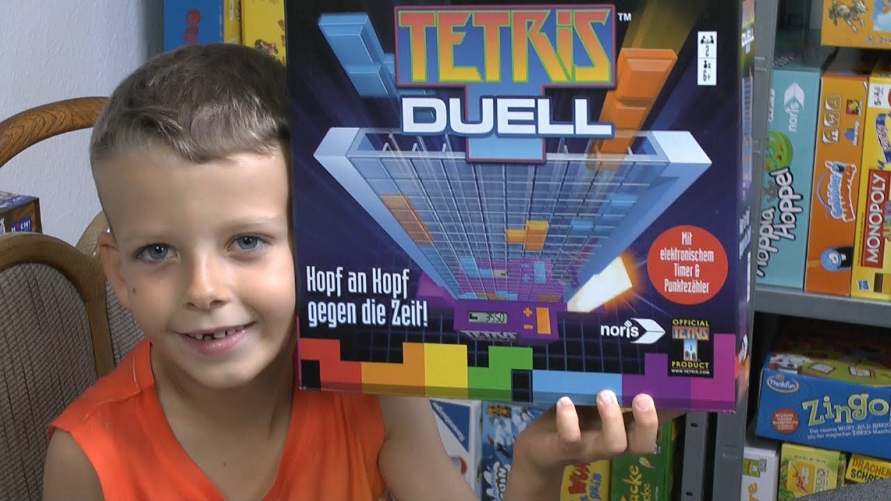 Tetris Duell (Noris) - ab 8 Jahre ... und zwar mit Elektronik!