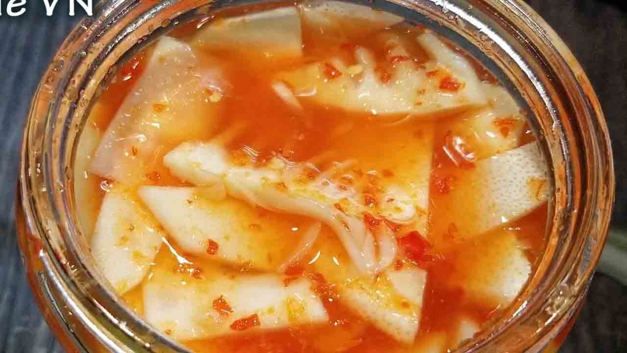 Cách làm MĂNG ỚT KHÔNG ĐẮNG ăn giòn ngon