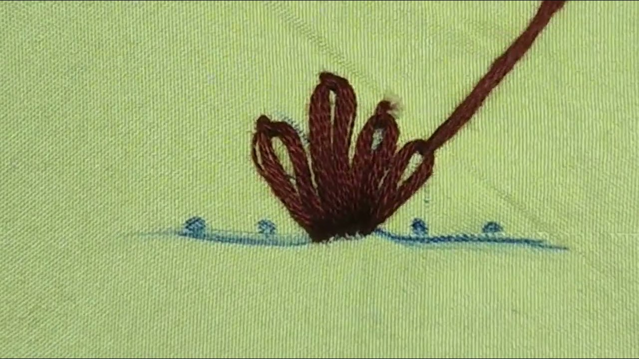  Simple Embroidery design // Hand embroidery // #embroidery #viral #viralvideo #viraldesigns 