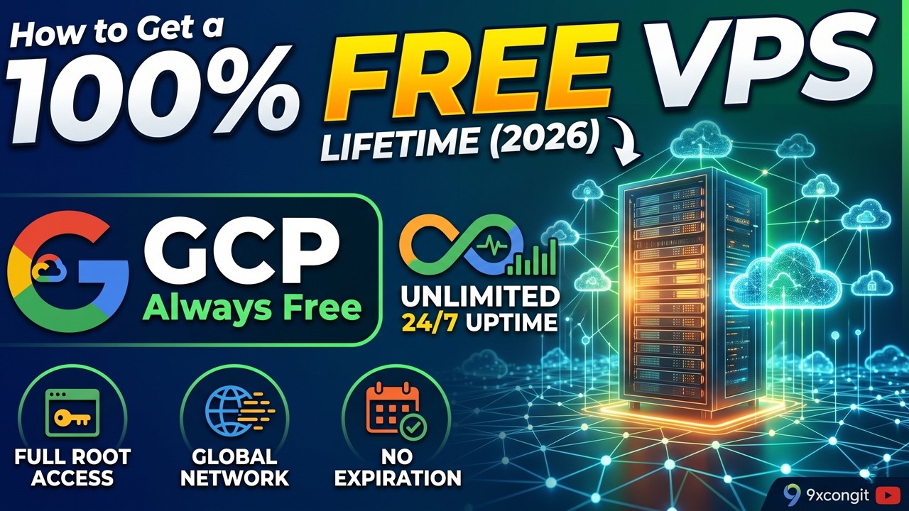 Get a 100% FREE VPS for Life (24/7 Uptime) - Google Cloud 2026