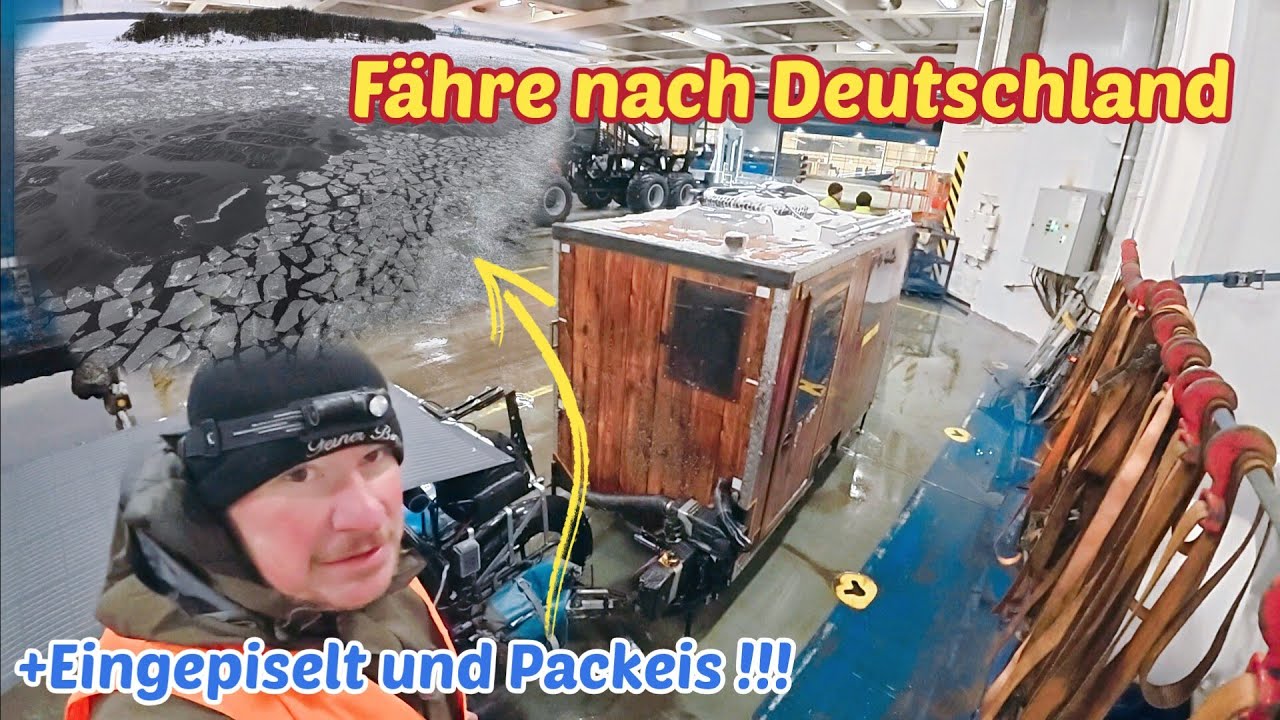 Durch Helsinki/F&auml;hrfahrt/Winter Tour T25
