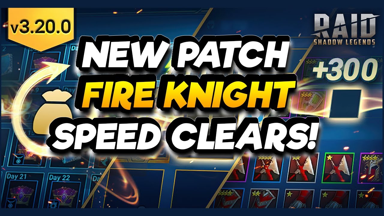 PATCH 3.2 - This is the BEST PATCH! FK Speed Clear - Storage Upgrades - Daily Login Rewards! | RAID