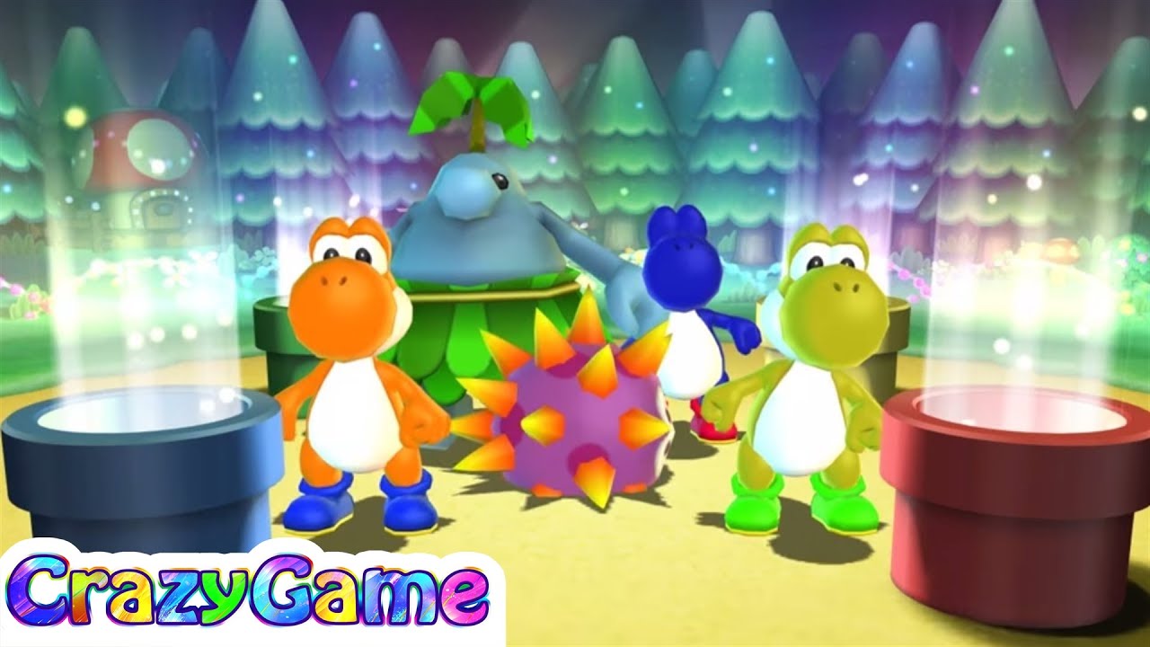 Mario Party 9 Free Play - All Jr. Bowser, 1 vs. Rivals Minigames (Master CPU)