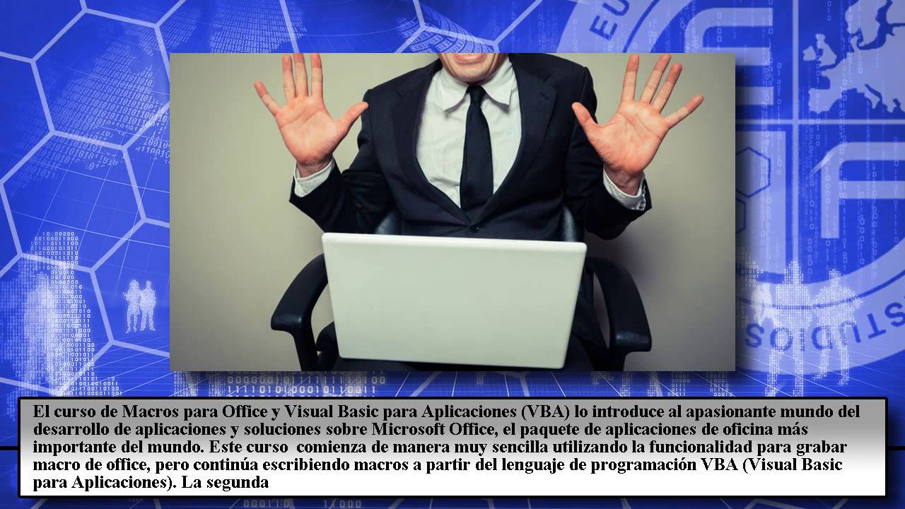 Curso Superior de Macros para Office-VBA (Online) - Cursos Online