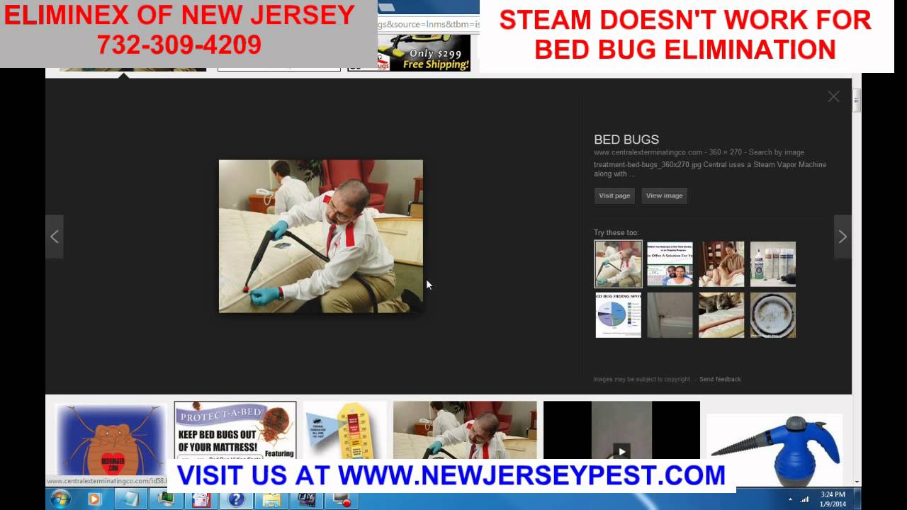 7 Ways Steam Treat for Bed Bug Control NJ Doesn't Work 732-640-5488 | Steaming Bed Bugs New Jersey