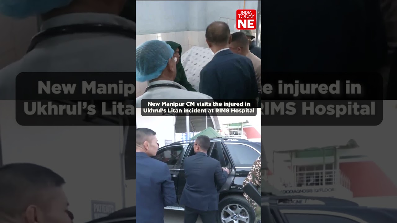 New Manipur CM visits the injured in Ukhrul&rsquo;s Litan incident at RIMS Hospital