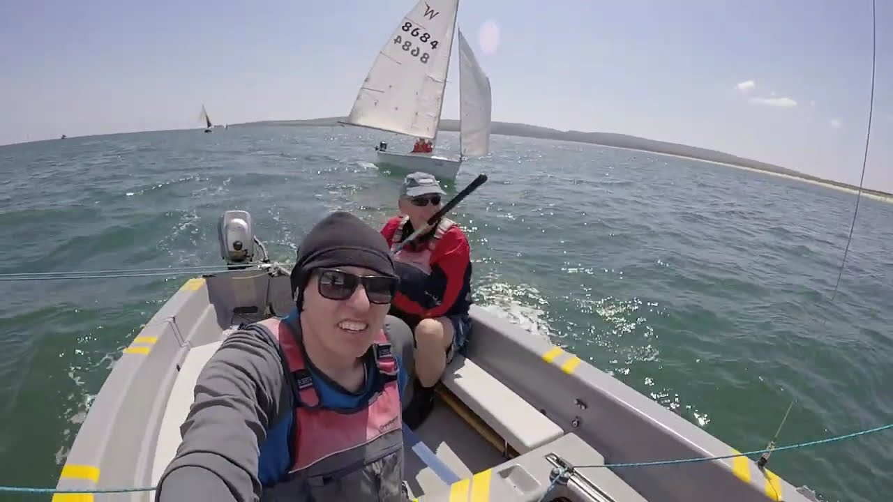 Wayfarer sailing  trip Poole harbour to Old Harry 2025