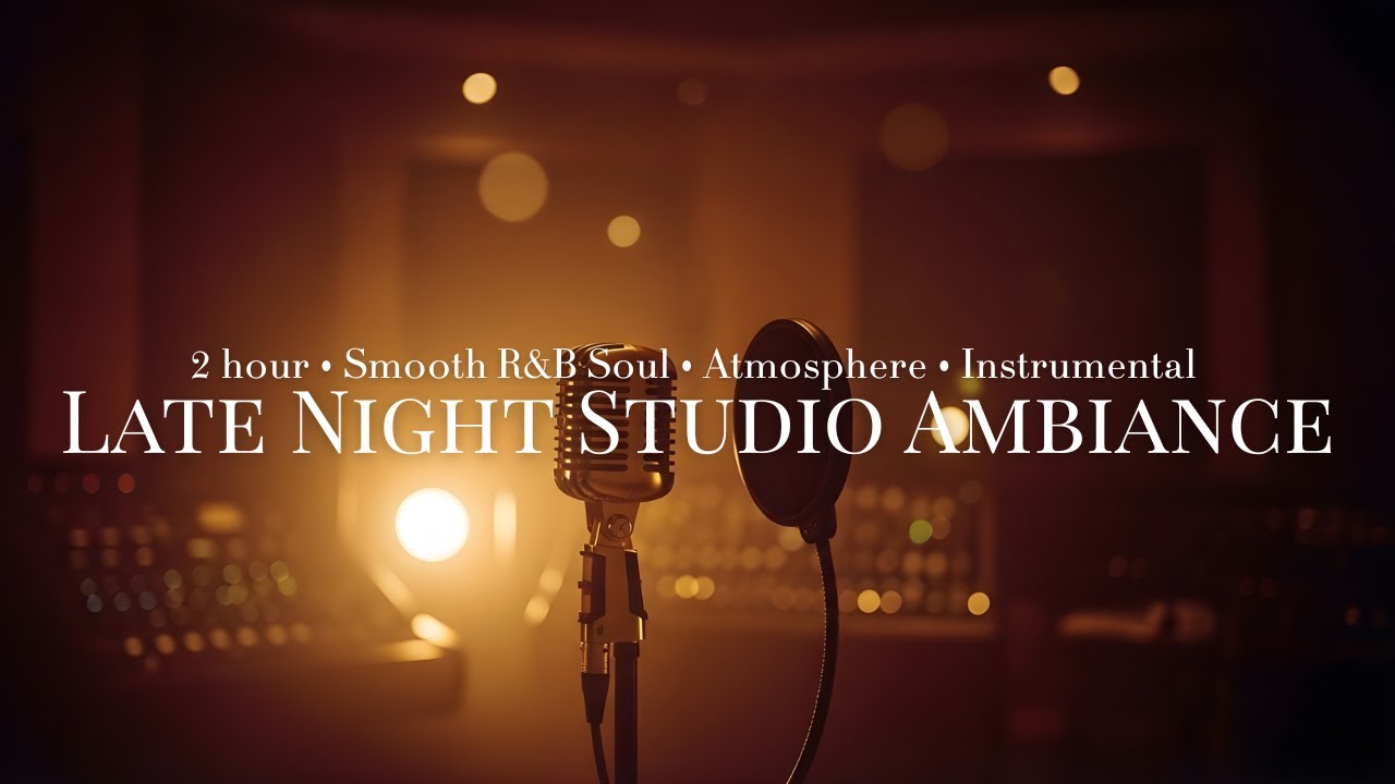 Silk Audio &ndash; Late Night R&B Ambience (2hrs) &bull; Candlelit Studio Session &bull; Smooth Soulful Atmosphere