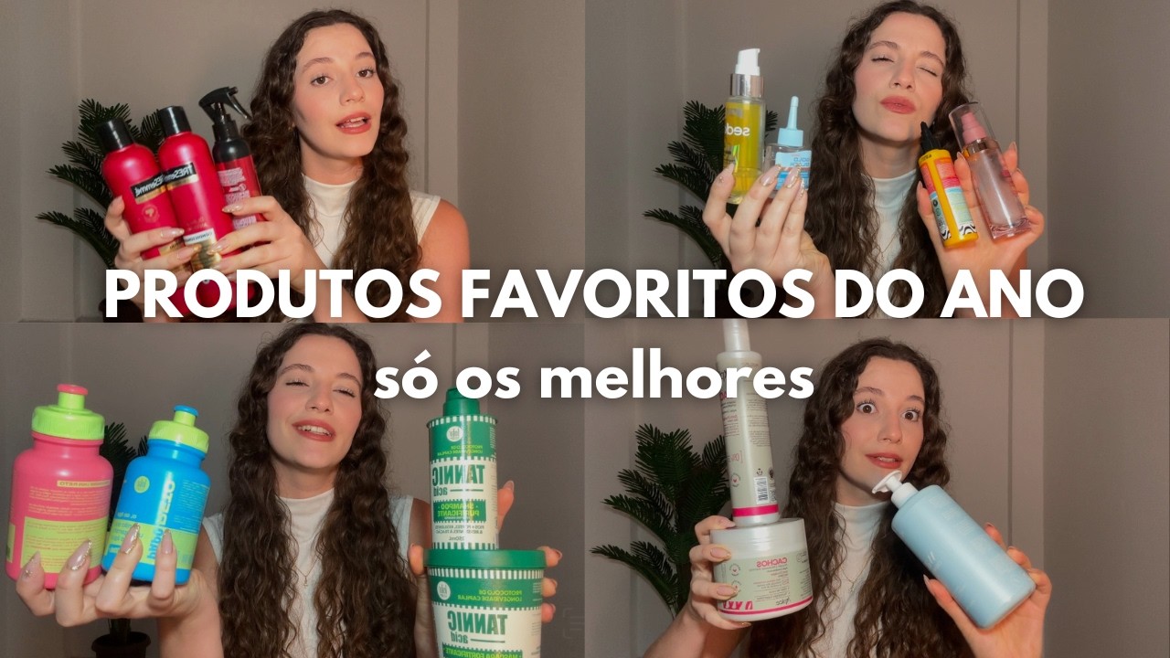 S&Oacute; OS MELHORES! Produtos de cabelo aprovados de 2025