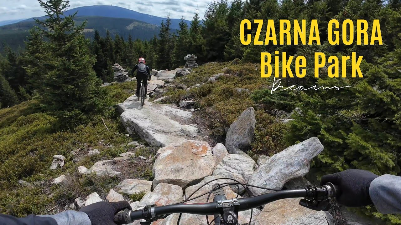 CZARNA GÓRA Bike Park | czyli dużo walki o przetrwanie ale było MEGA