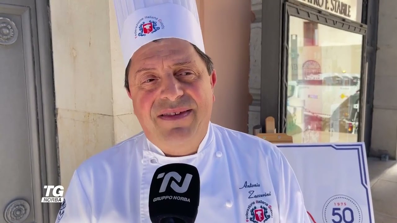 I primi cinquantanni dellUnione regionale cuochi lucani.