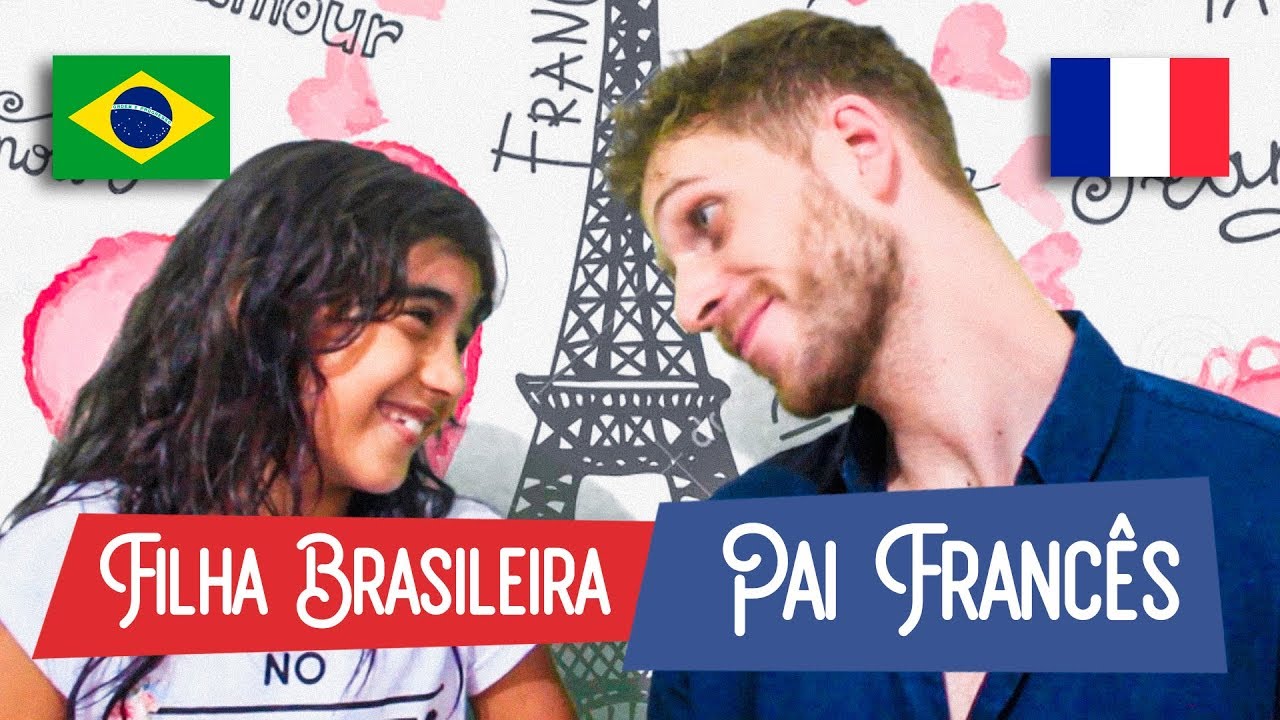 Pai francês e filhas brasileiras respondem seus comentários !
