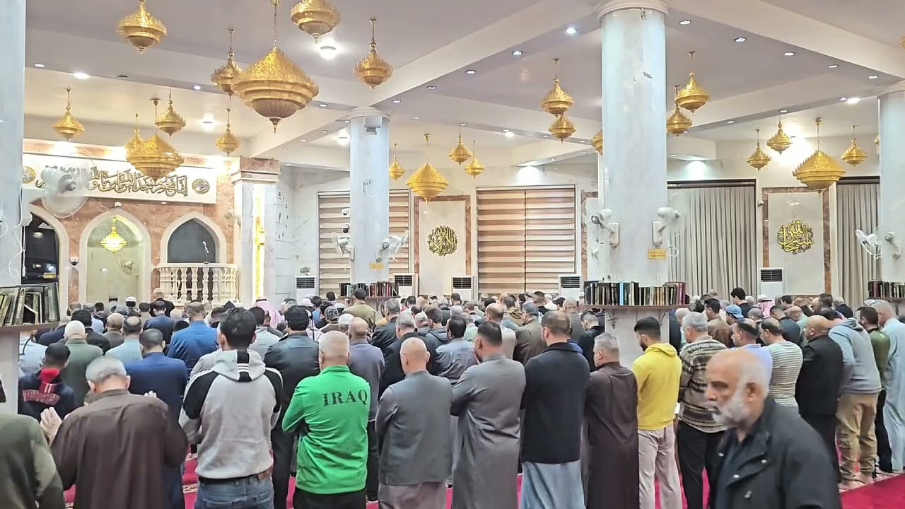  صلاة العشاء/الشيخ ميثم القيسي/جامع خالد بن الوليد 