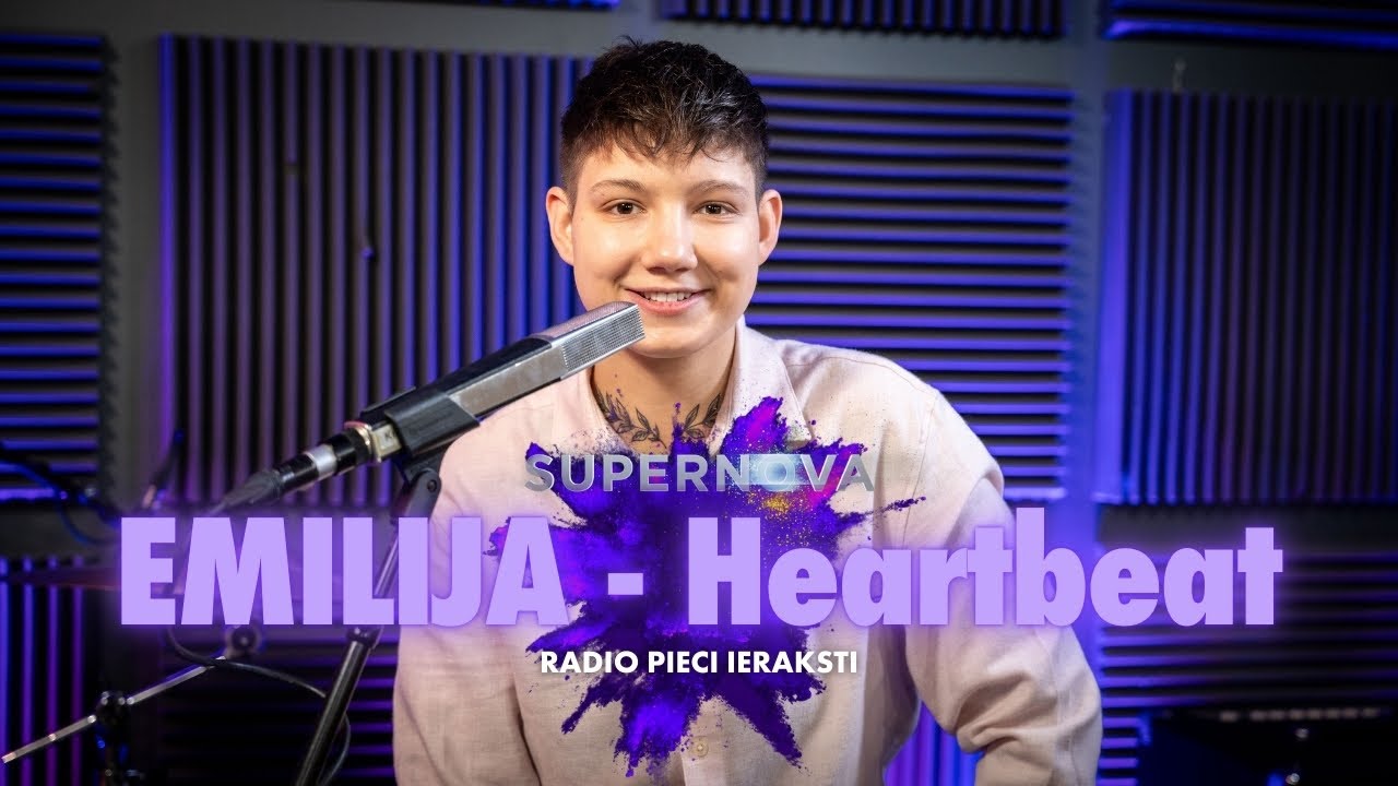 EMILIJA - Heartbeat | Radio Pieci ‘’Supernova 2025’’ ieraksti