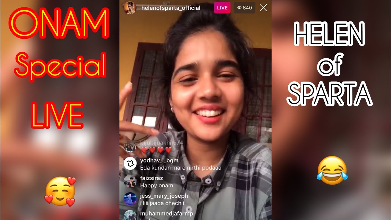 ONAM SPECIAL LIVE | Helen Of Sparta