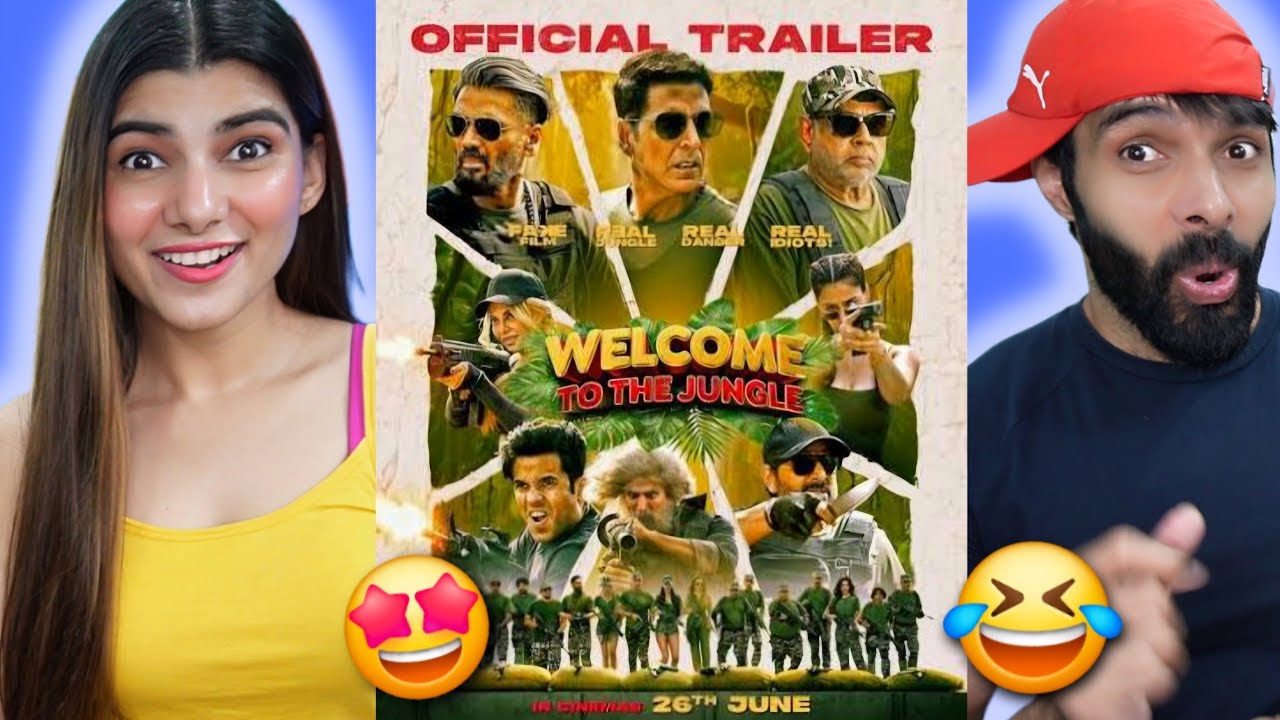 Welcome To The Jungle - Official Trailer Reaction | In Cinemas 26th June