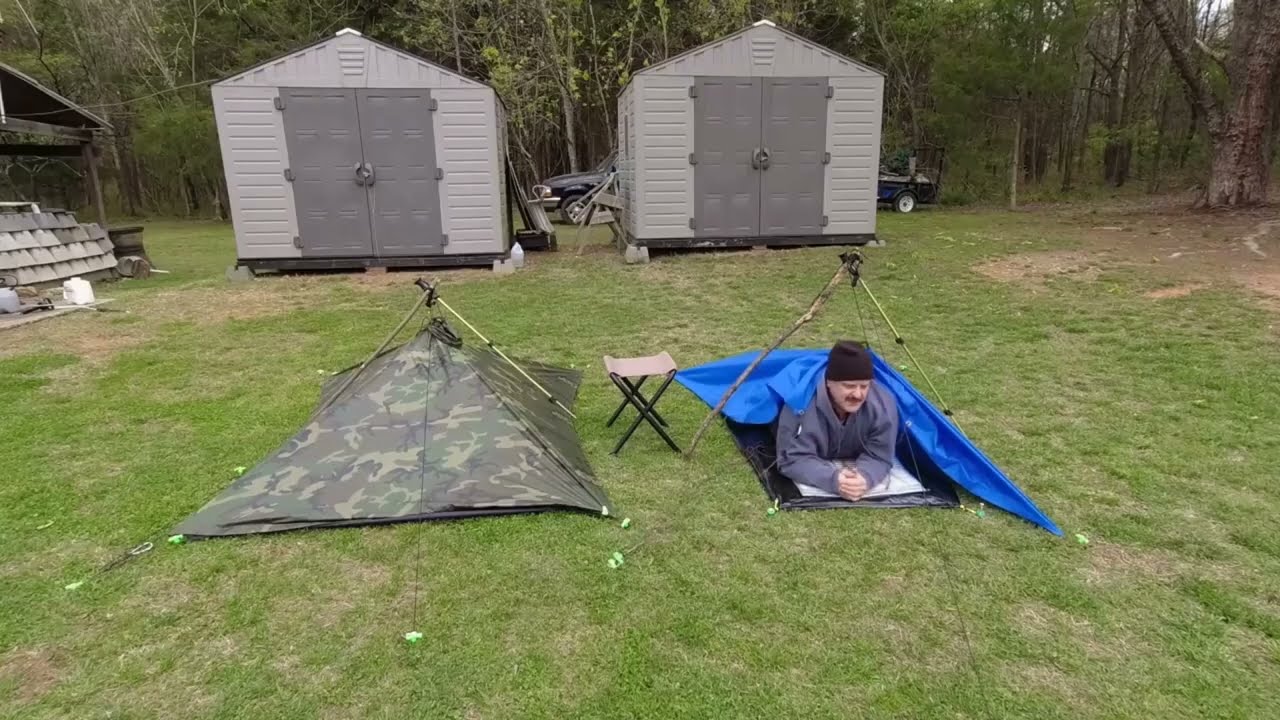 lil blue tarp - WalMart Backing Tarp