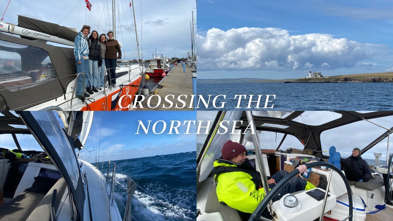 Vlog: crossing the North Sea from Bergen to Orkney on our expedition sailboat Bris
