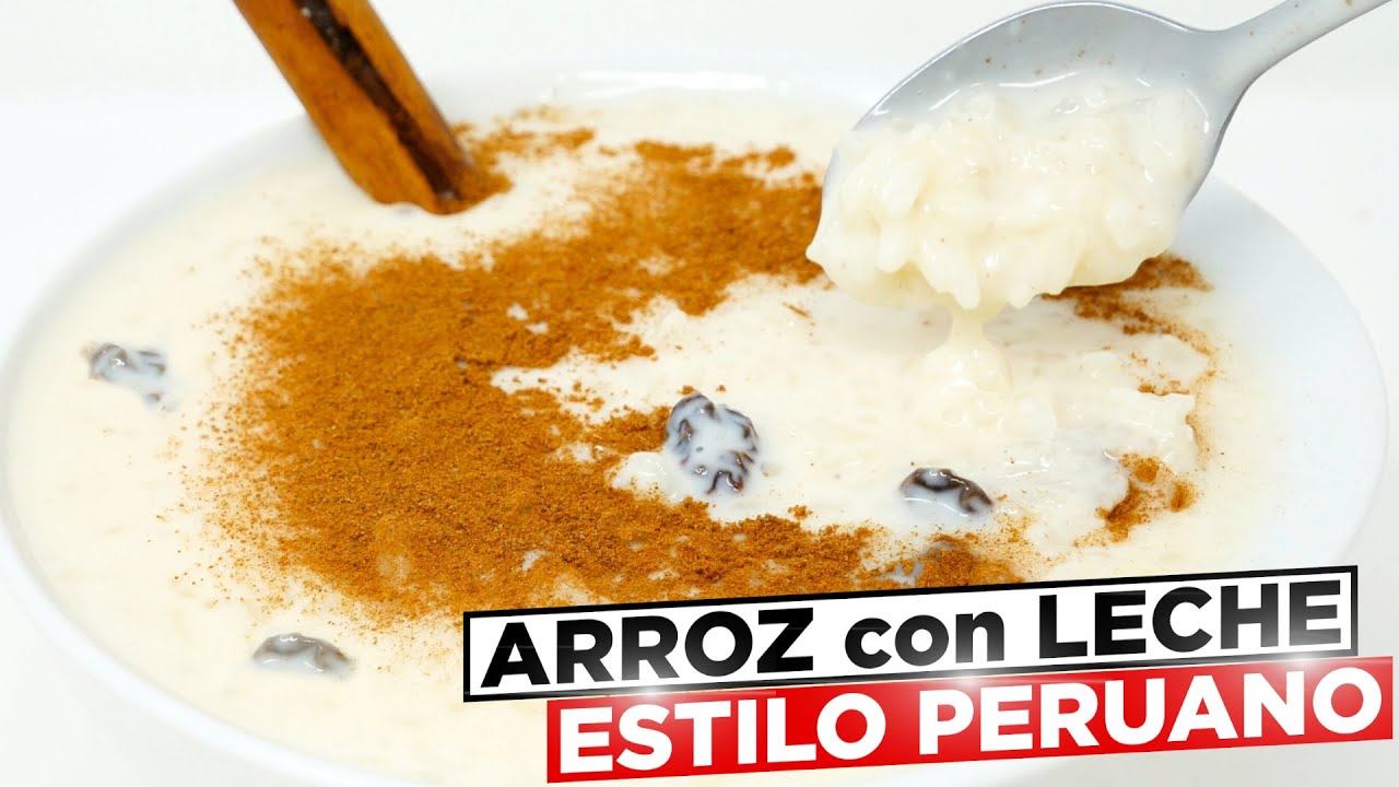 ¡El mejor ARROZ CON LECHE ESTILO PERUANO! Fácil y rápido postre cremoso y delicioso # 865