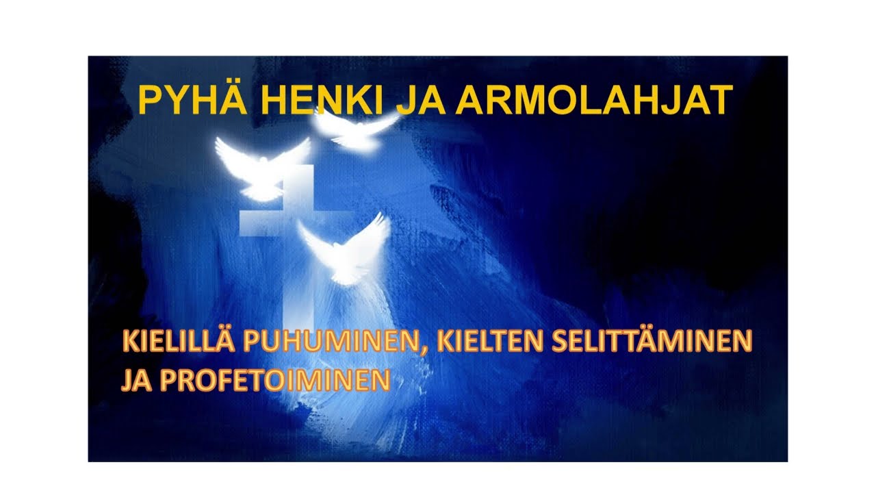 Harri Kröger - Kielillä puhuminen, kielten selitys ja profetoiminen