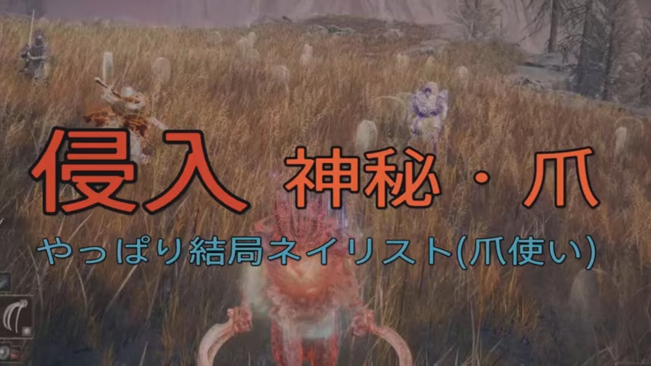 爪で侵入　エルデンリング