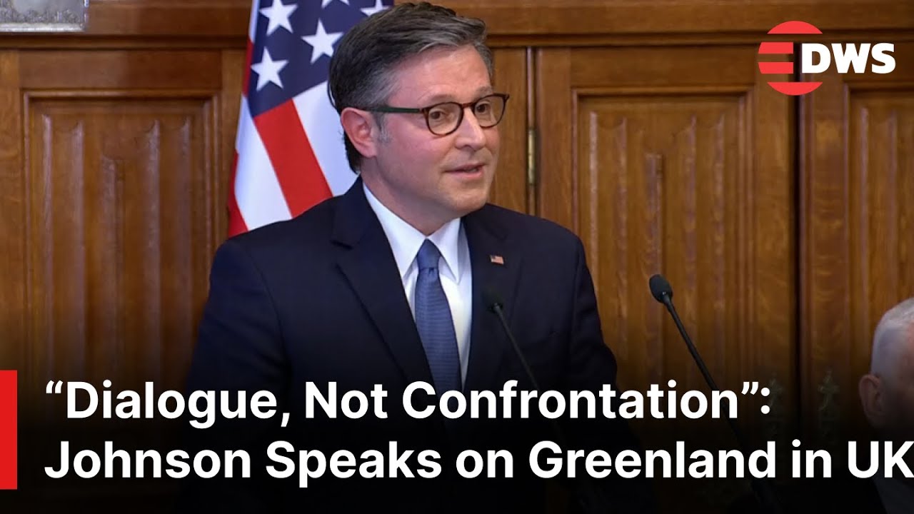 “Destabilizing Actions Must Be Avoided”: U.S. Speaker Johnson Warns UK Parliament on Greenland |AC1E