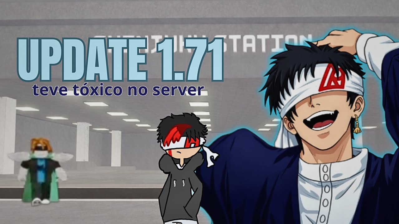 encontrei um TÓXICO no MEIO DO MEU VÍDEO DA UPDATE digamos que ele foi amassado!