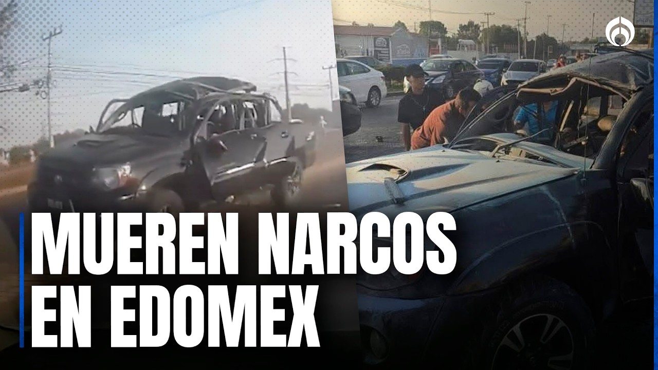 Explota camioneta tras salir del AIFA: mueren presuntos ligados al C&aacute;rtel de Sinaloa