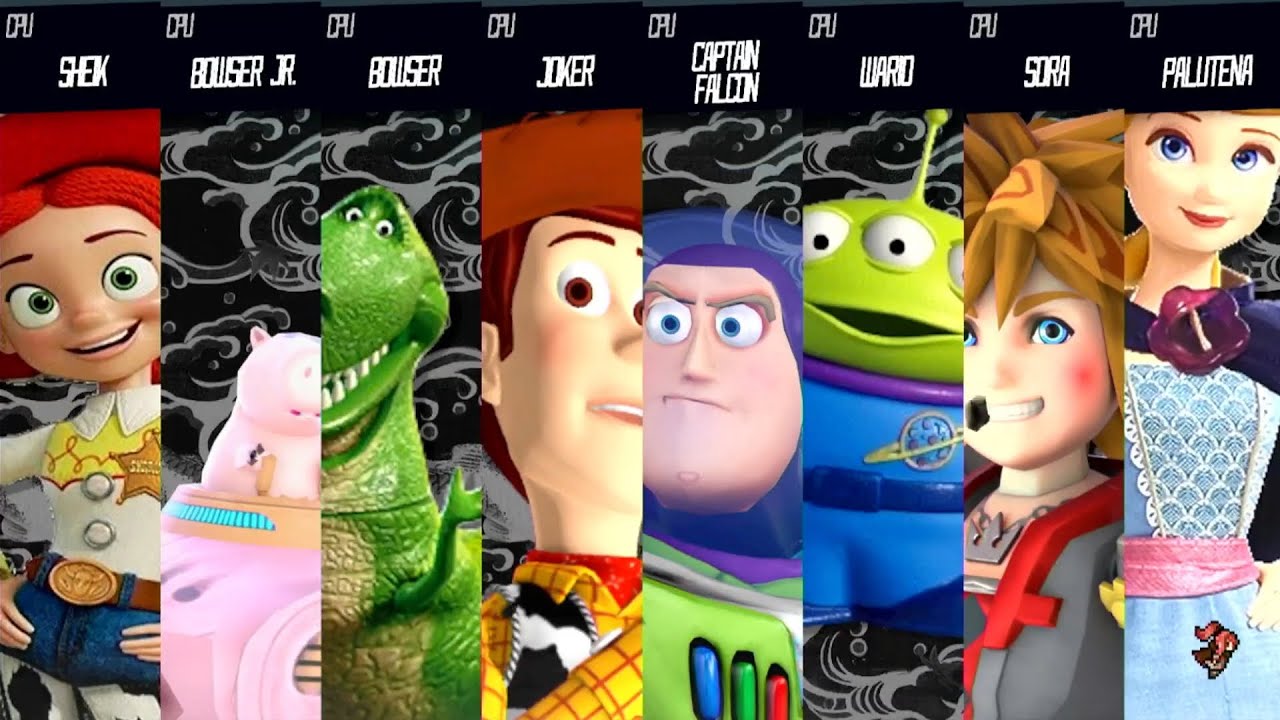 Toy Story Free For All - Requested Smash Bros Battle