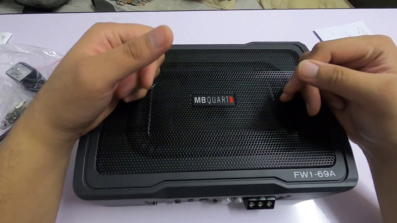MB Quart FW1-69A | Underseat Subwoofer Unboxing/Review + Sound Test (Impression: Shocked)