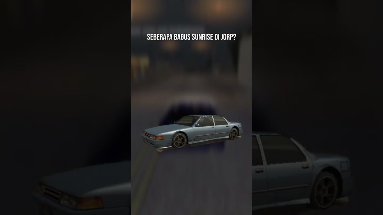 Seberapa Bagus Sunrise Di JGRP? 🚘 #shorts #jgrp #gtasanandreas