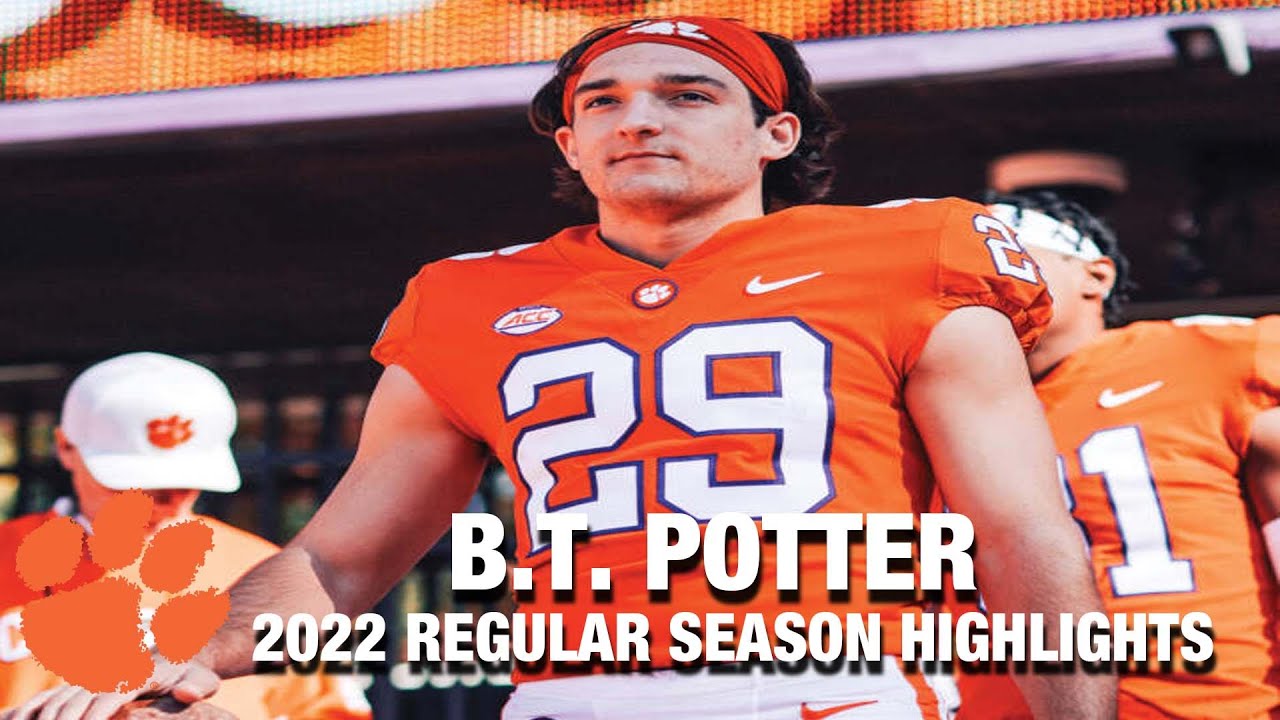 B.T. Potter 2022 Regular Season Highlights | Clemson K