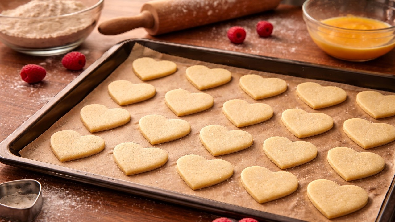 1 Hr Cozy Valentine's Ambiance 🤎 | Baking, Waiting, and Gentle Sounds (Loop for Study, Relax, Sleep)