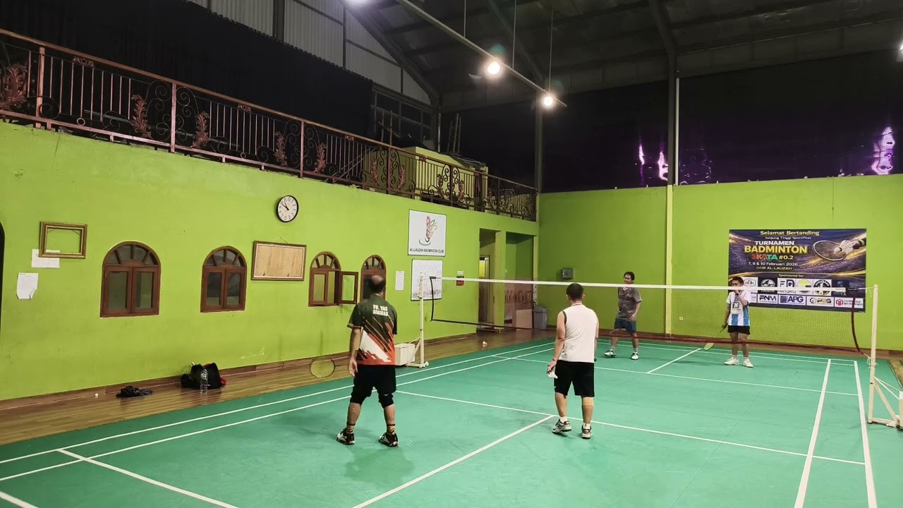 Wicak/Riyan🥇vs Achmad/Pur #Allauzah #BadmintonIndonesia #Badminton 🎗️✨🥊