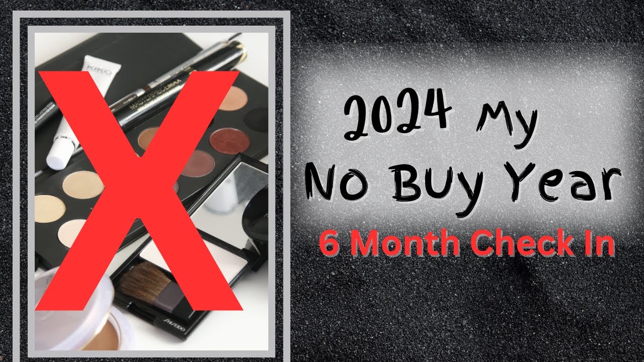 My NO BUY YEAR 6 month check in