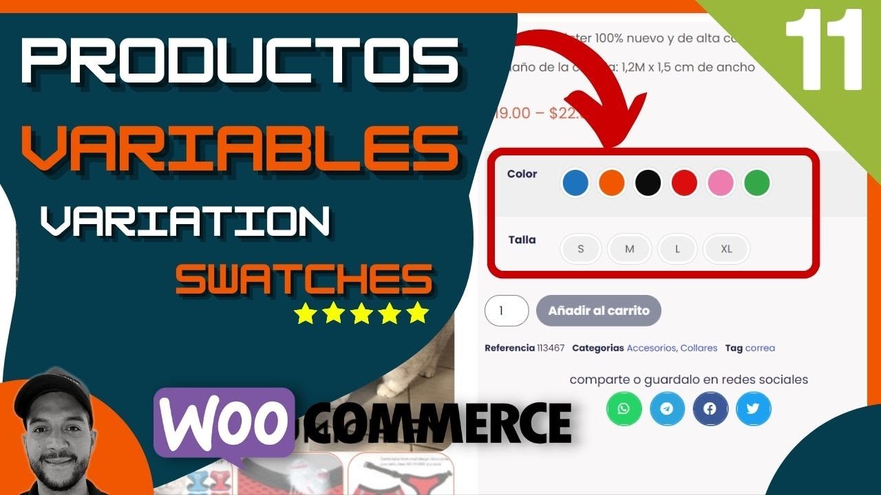 Como Crear PRODUCTOS VARIABLES en WooCommerce | Curso TIENDA VIRTUAL 2023 Video #11