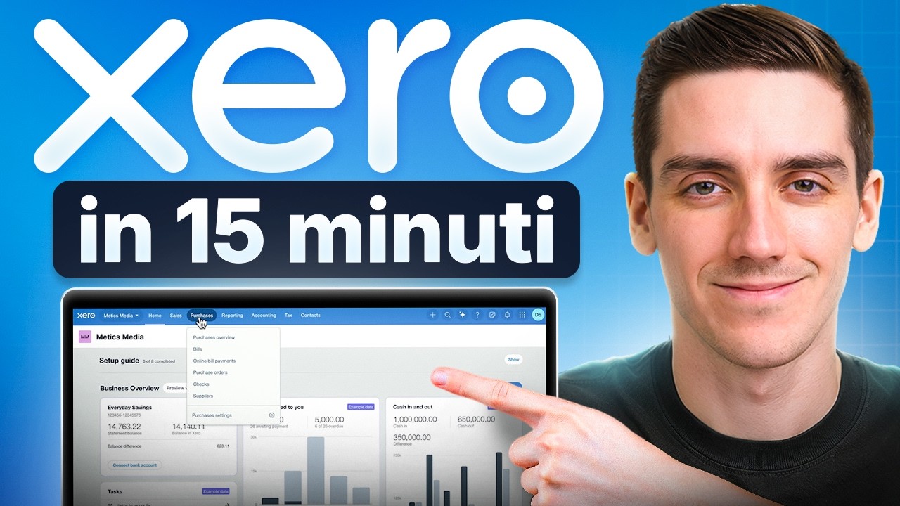 Tutorial Xero per Principianti 2026 - Impara a Usare Xero VELOCEMENTE