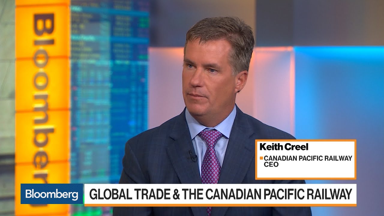 Canadian Pacific Railway Insulated From Trade Tensions, CEO Creel Says